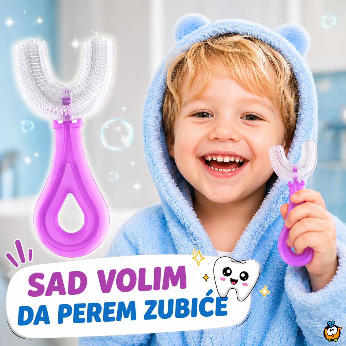 Pametna Dečija Četkica – Čisti sve zube odjednom za 10 sekundi