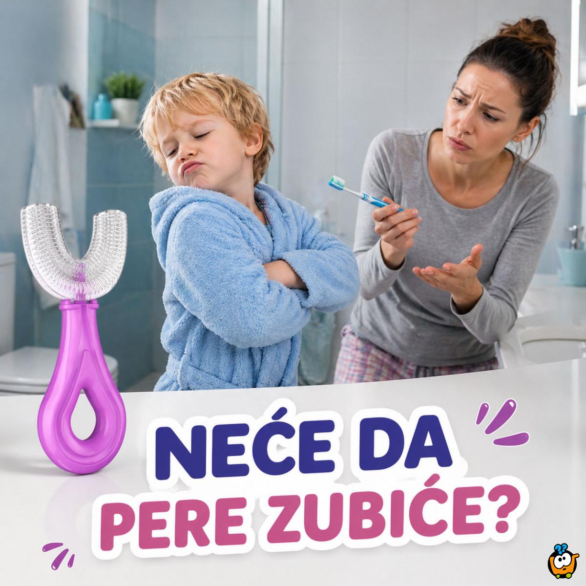 Pametna Dečija Četkica – Čisti sve zube odjednom za 10 sekundi