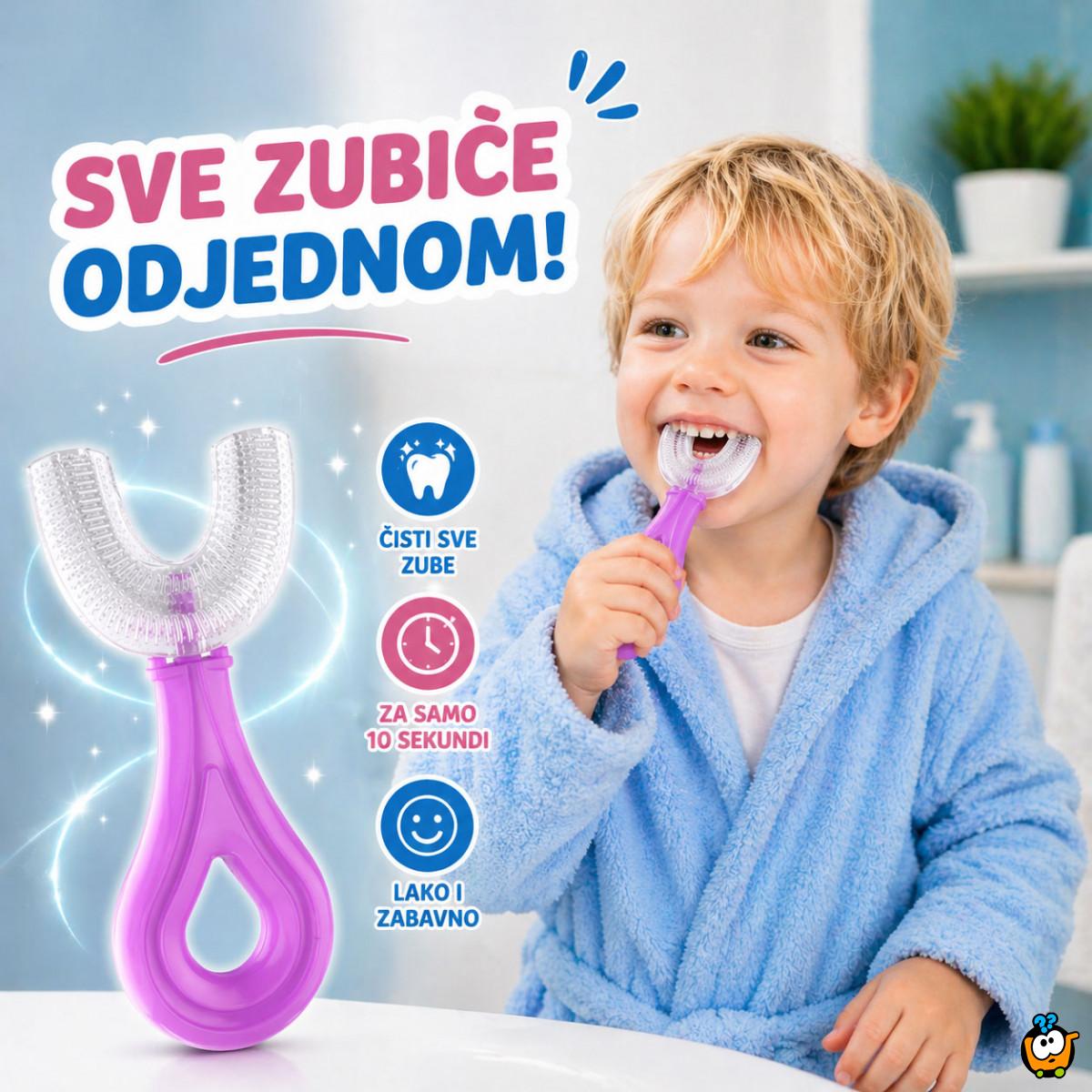 Pametna Dečija Četkica – Čisti sve zube odjednom za 10 sekundi