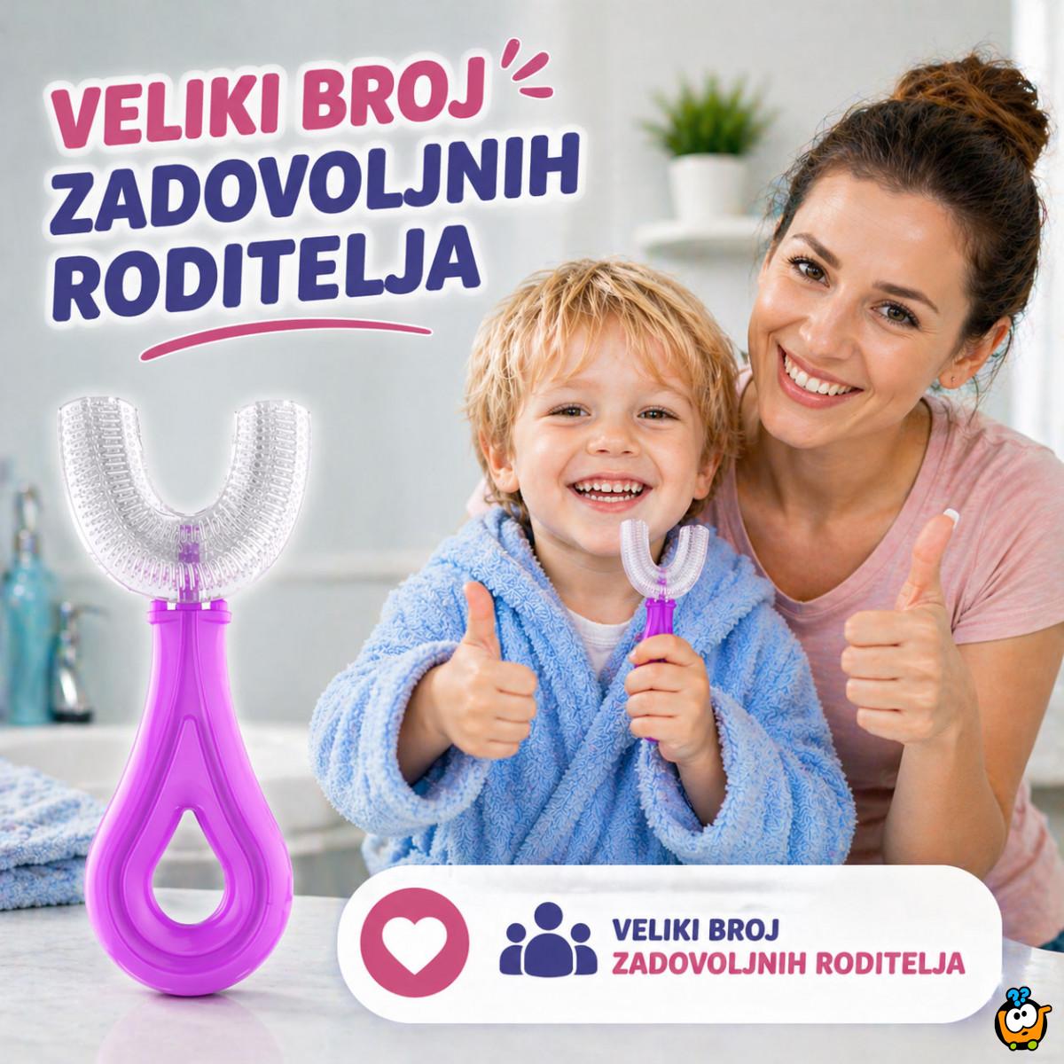 Pametna Dečija Četkica – Čisti sve zube odjednom za 10 sekundi