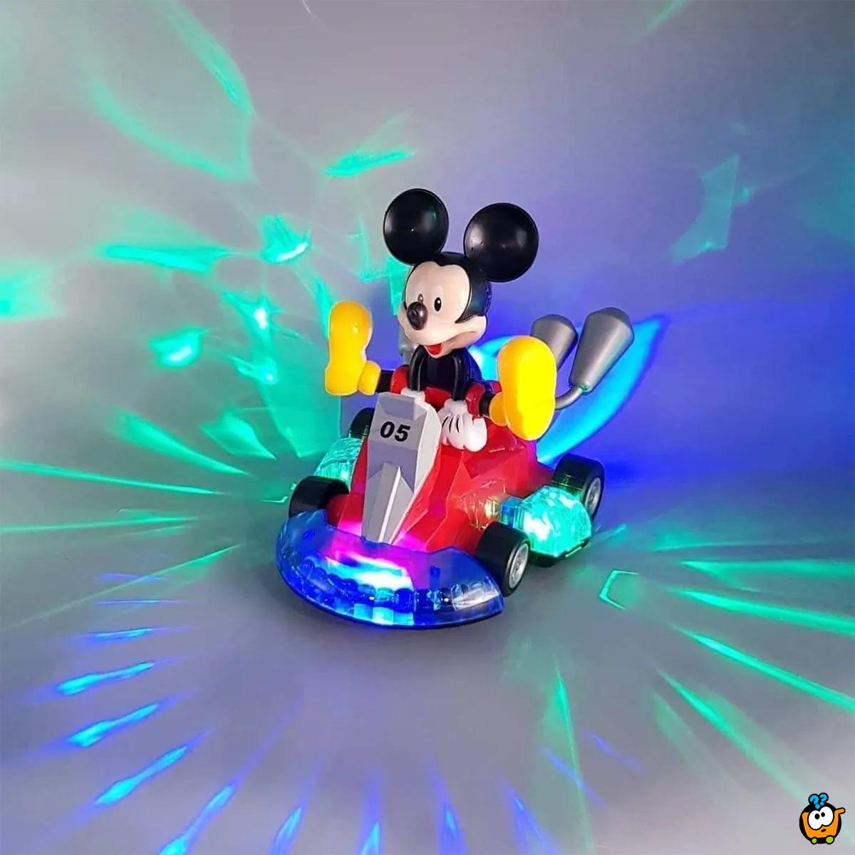 Mickey Mouse - Kart vozilo sa svetlosnim i zvučnim efektima 