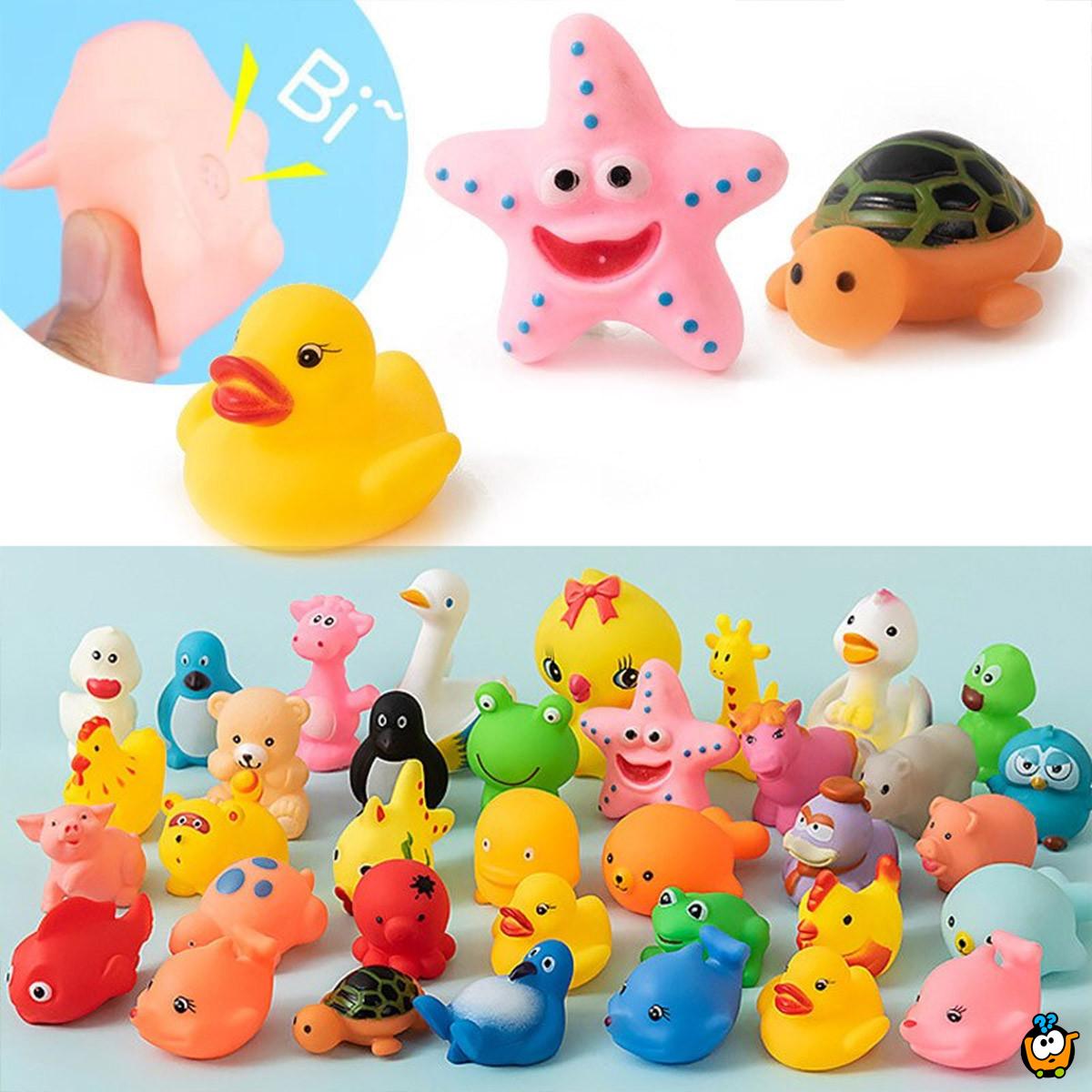 Bebe životinje - mini gumena igračka