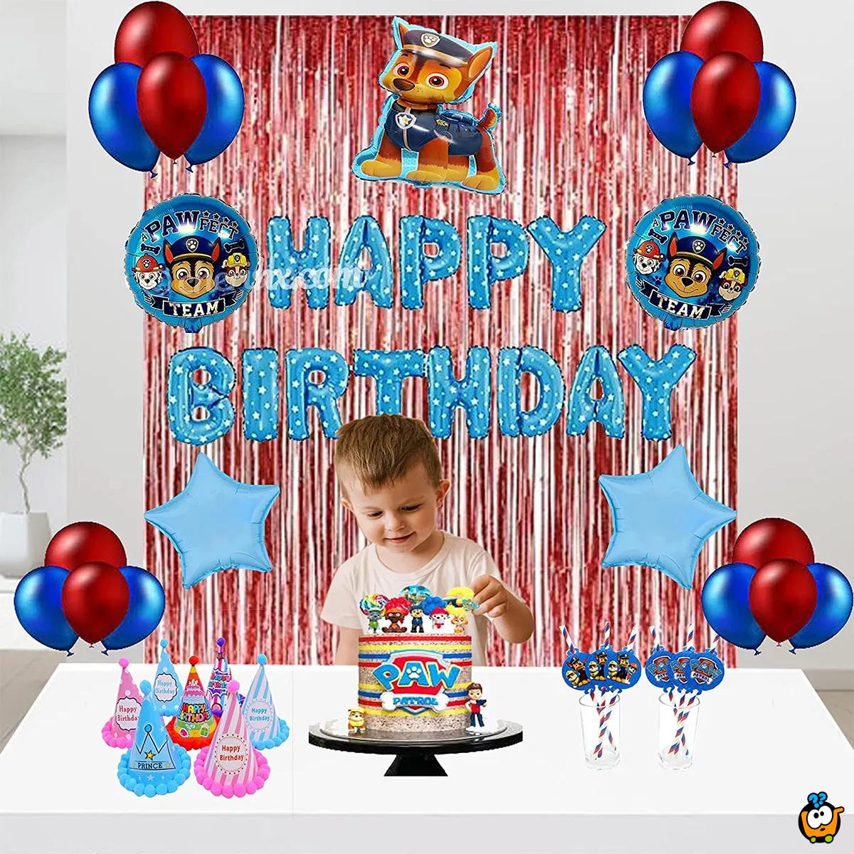 Patrolne Šape balon za dečije rođendane i proslave - Rajder