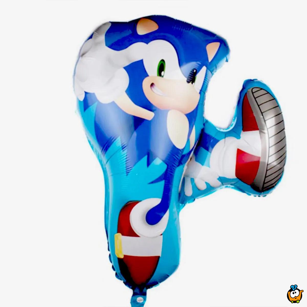 Sonic Kick Baloon - Dečiji balon u obliku Sonika u skoku