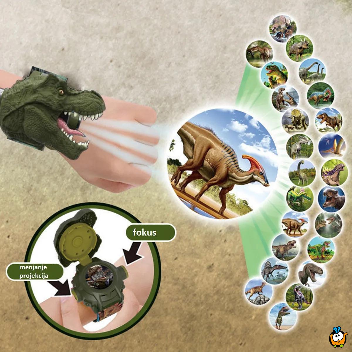 Dinosaurus 3d projection - digitalni sat sa projektorom