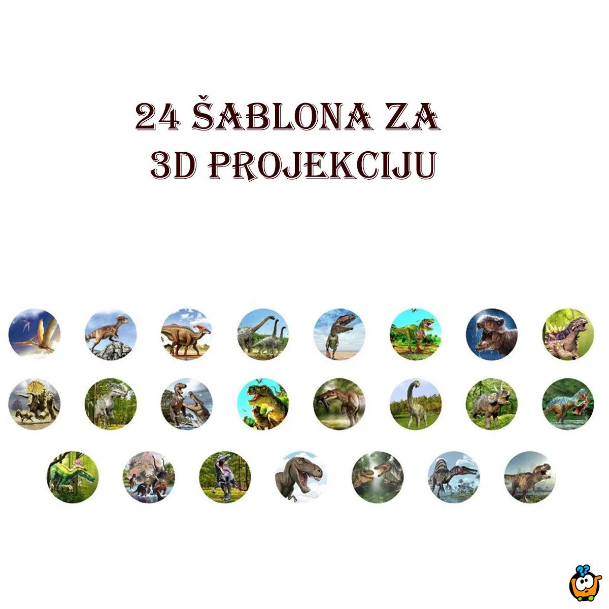 Dinosaurus 3d projection - digitalni sat sa projektorom