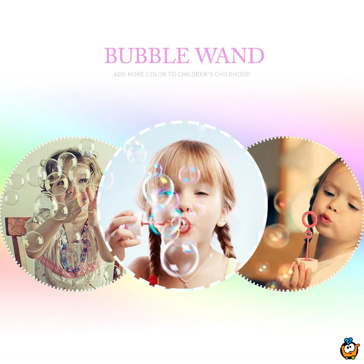 Bubble wand- magični štapić za pravljenje balončića