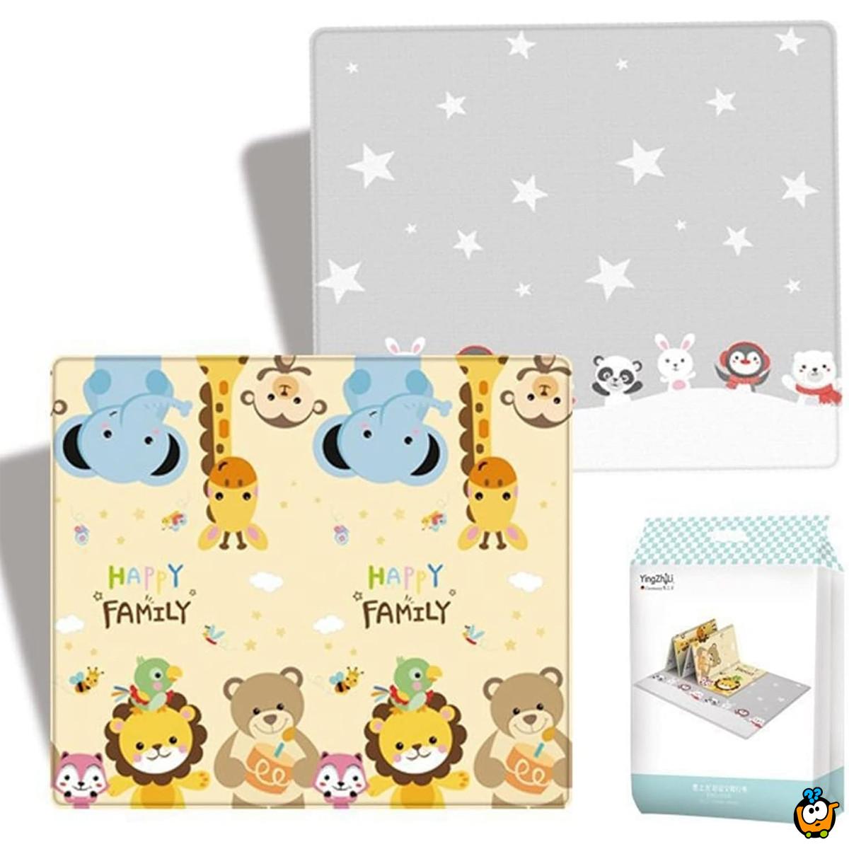 Animal family play mat - Mekana podna prostirka za igru 180x150cm