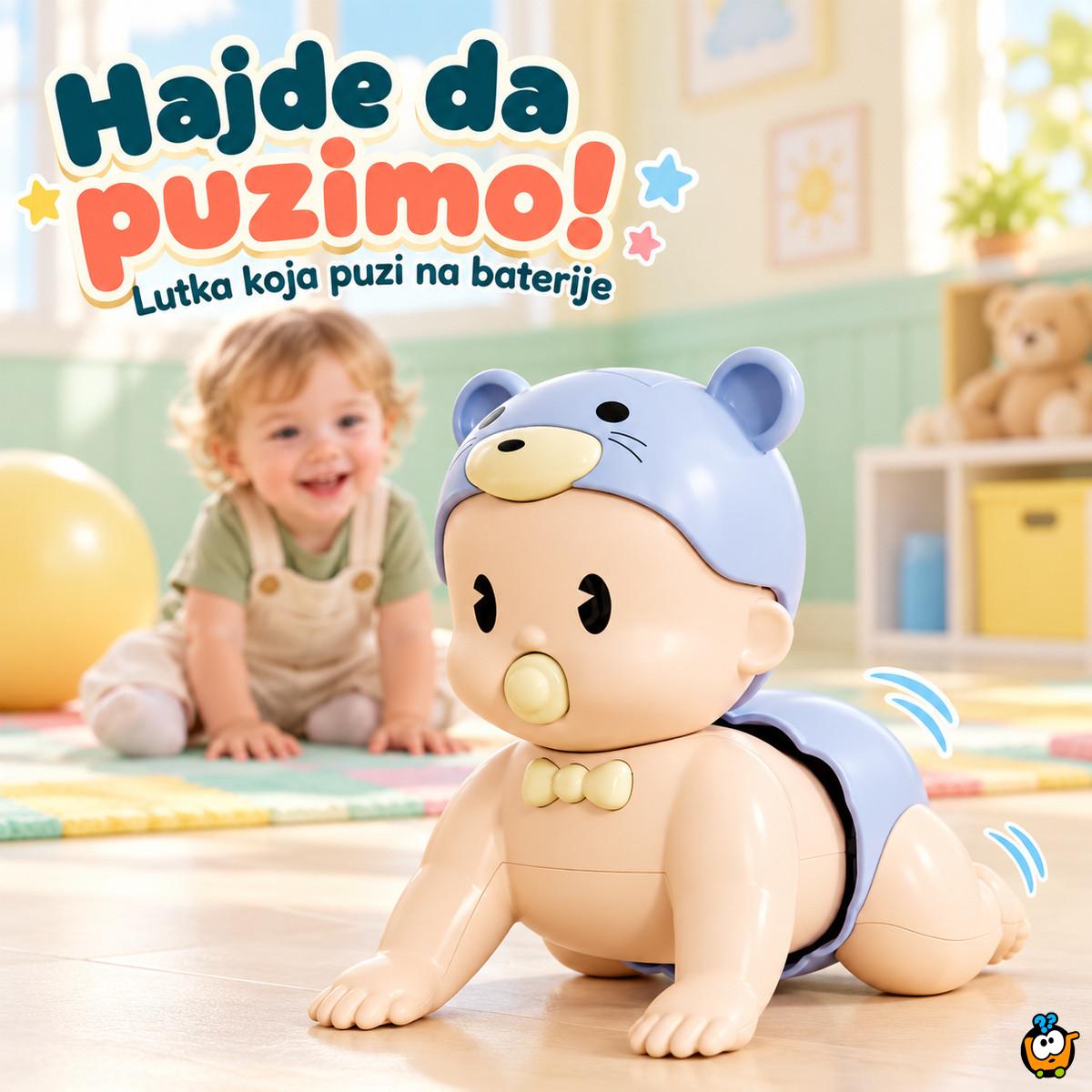 Crawling baby - lutka koja puzi