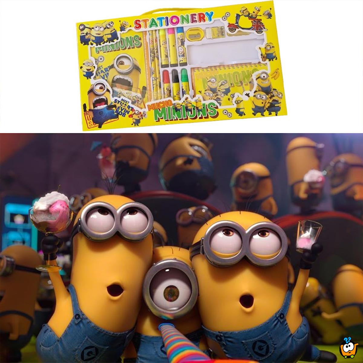 Minions koferče - školski pribor u zanimljivom setu