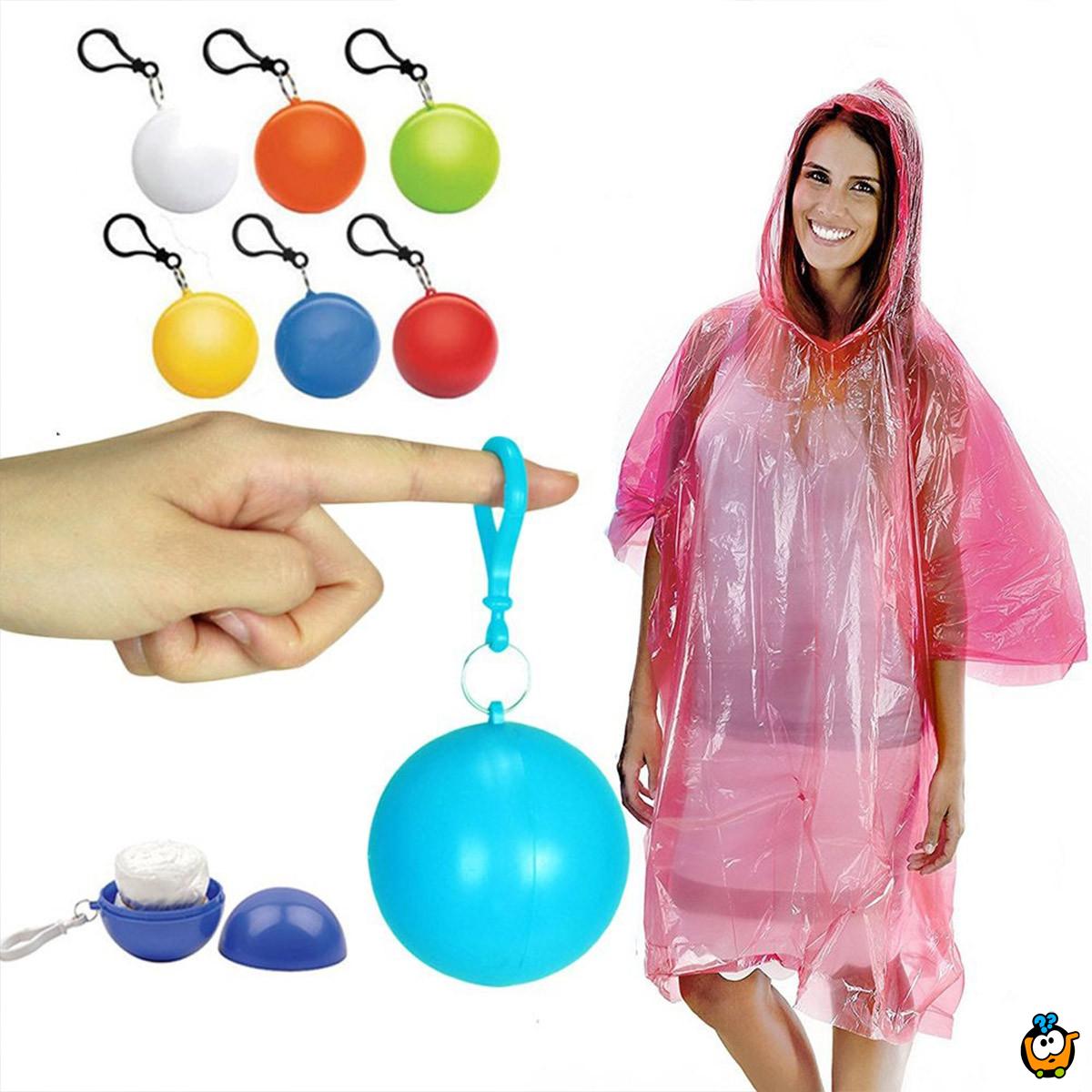 Raincoat Ball - Jednokratna kišna kabanica u kugli