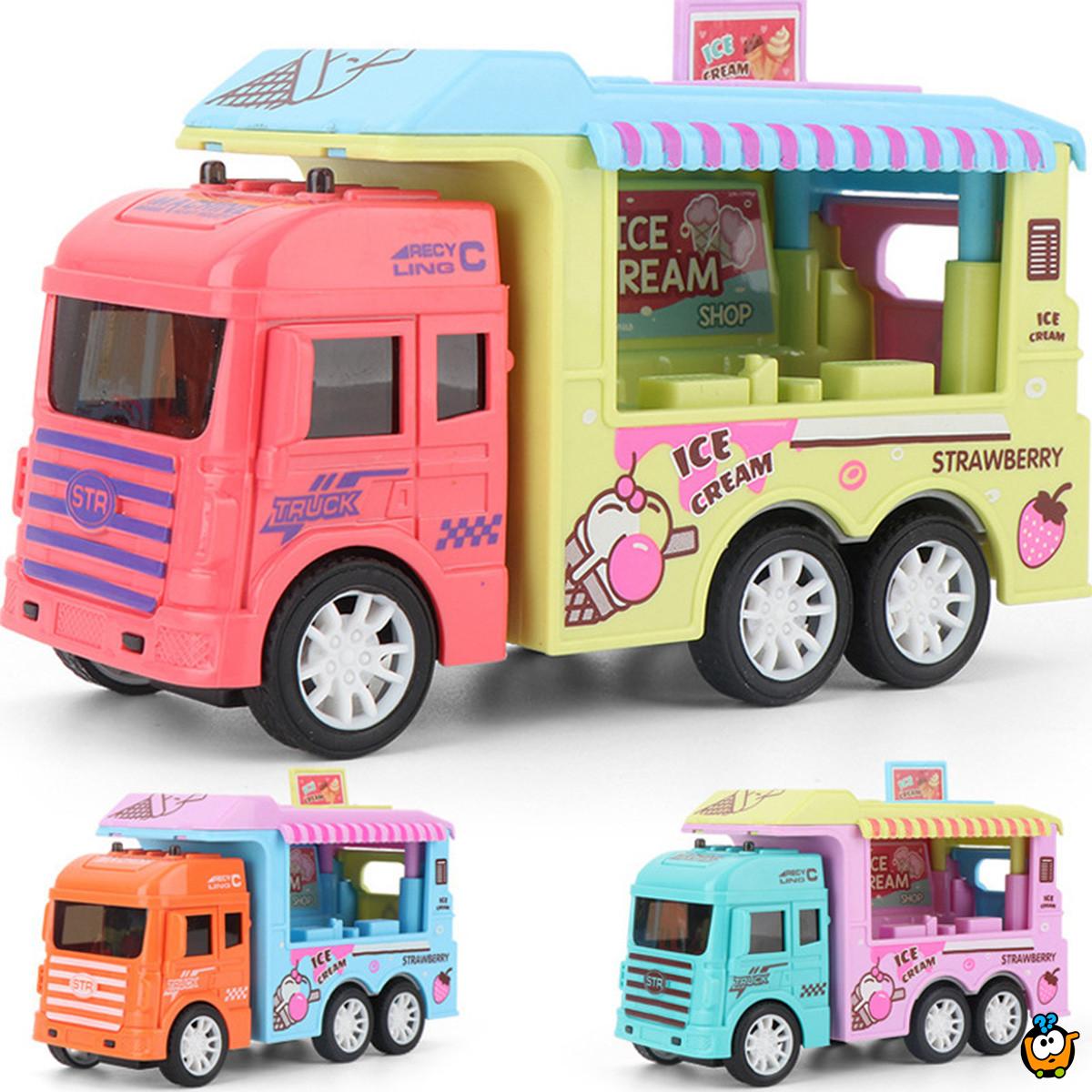 Ice-cream truck-veseli kamion za decu