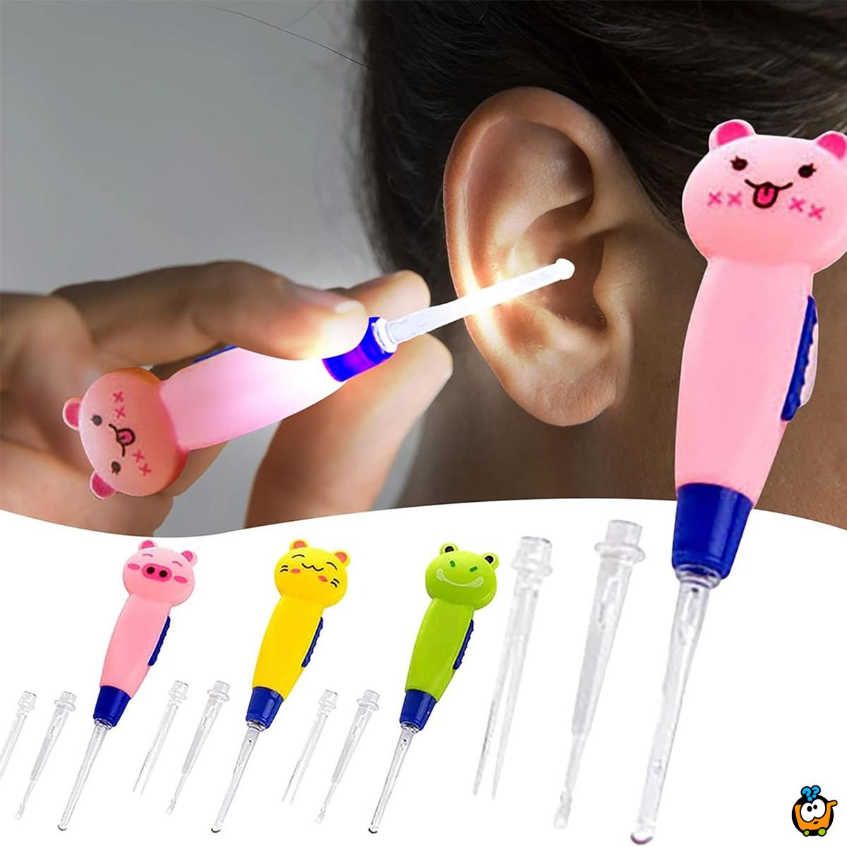 LED Ear-Cleaner – Svetleći čistač ušiju za decu