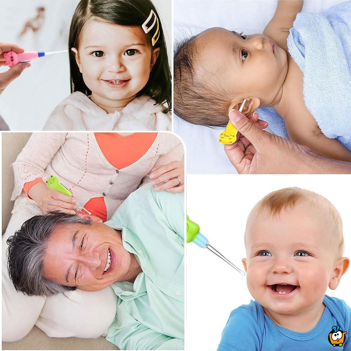 LED Ear-Cleaner – Svetleći čistač ušiju za decu