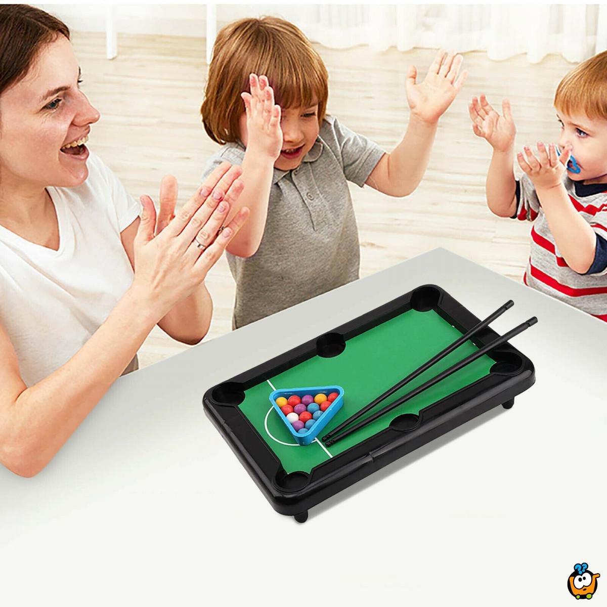 Mini bilijar - društvena igra za decu