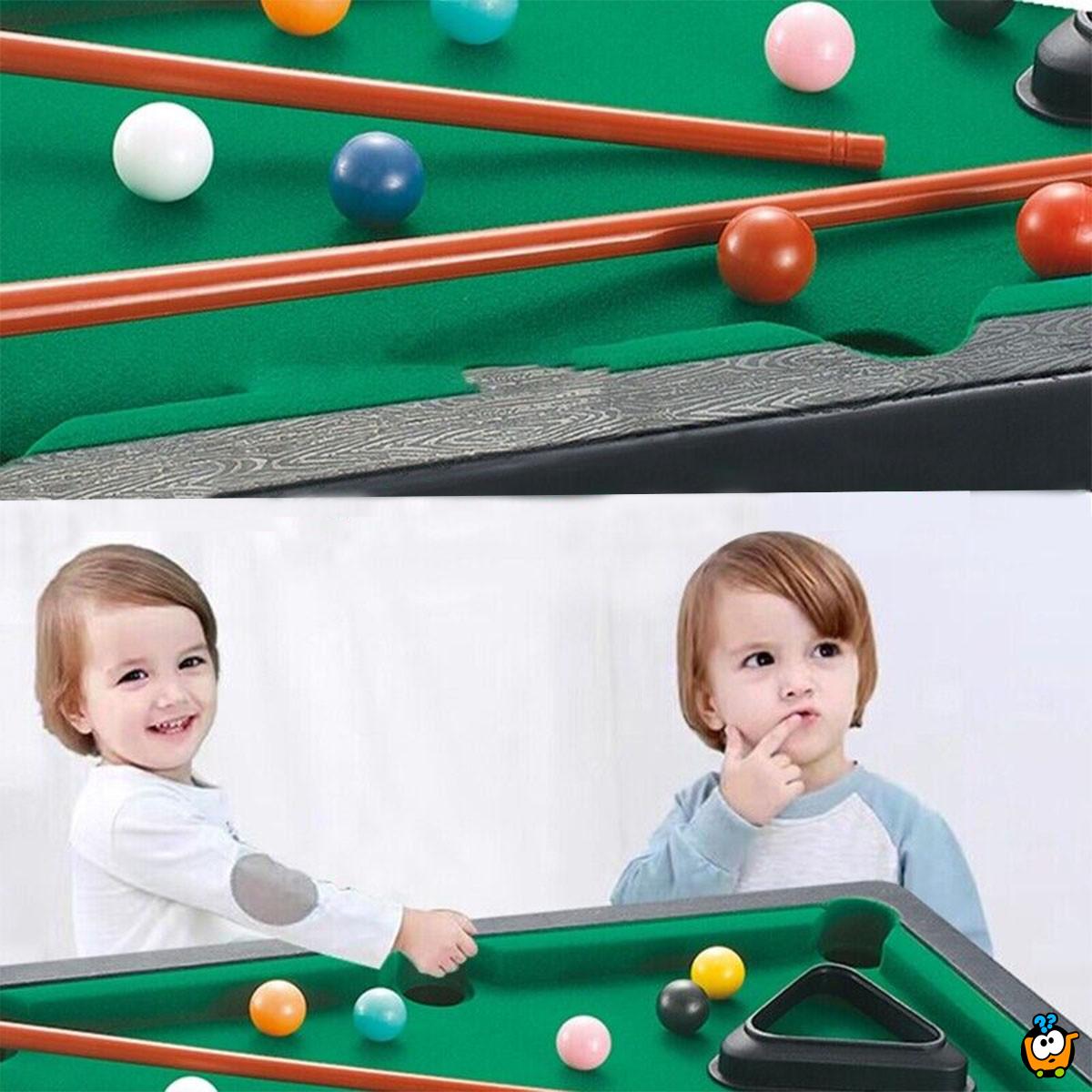 Mini bilijar - društvena igra za decu