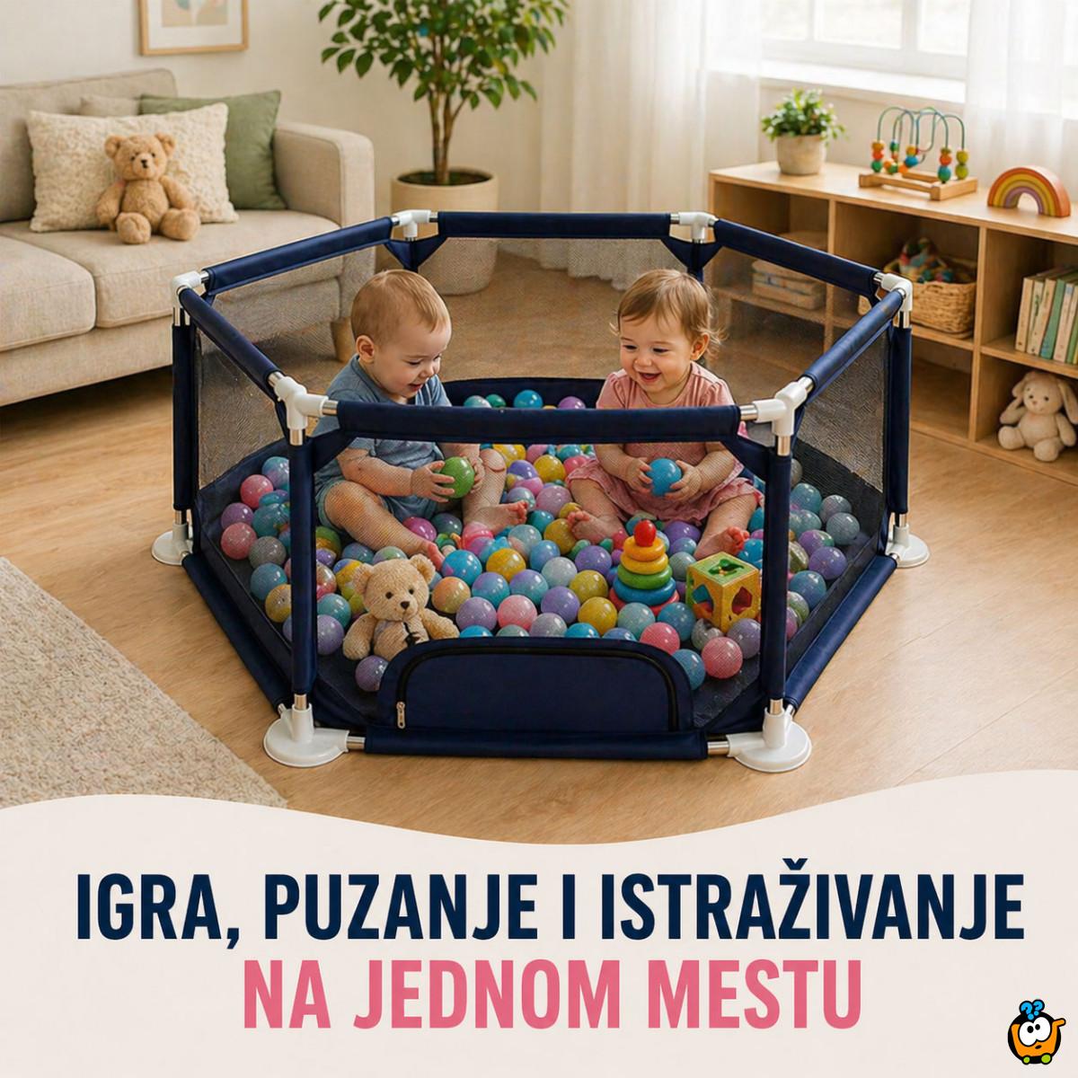 Sigurna dečija ogradica za igru – prostor za bezbrižnu igru - Baby Playpen