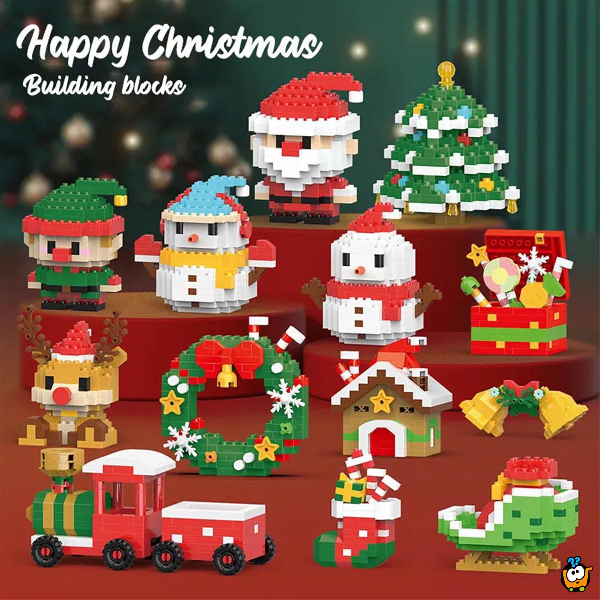 Praznični kovčeg sa blagom od kockica -184 delova radosti