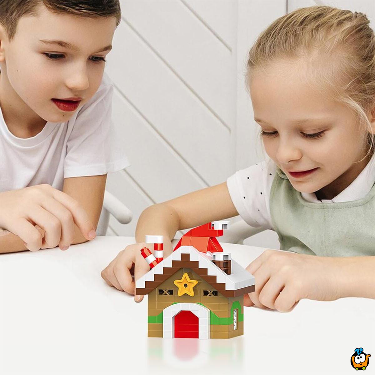 Praznična kućica od kockica - 189 delova radosti