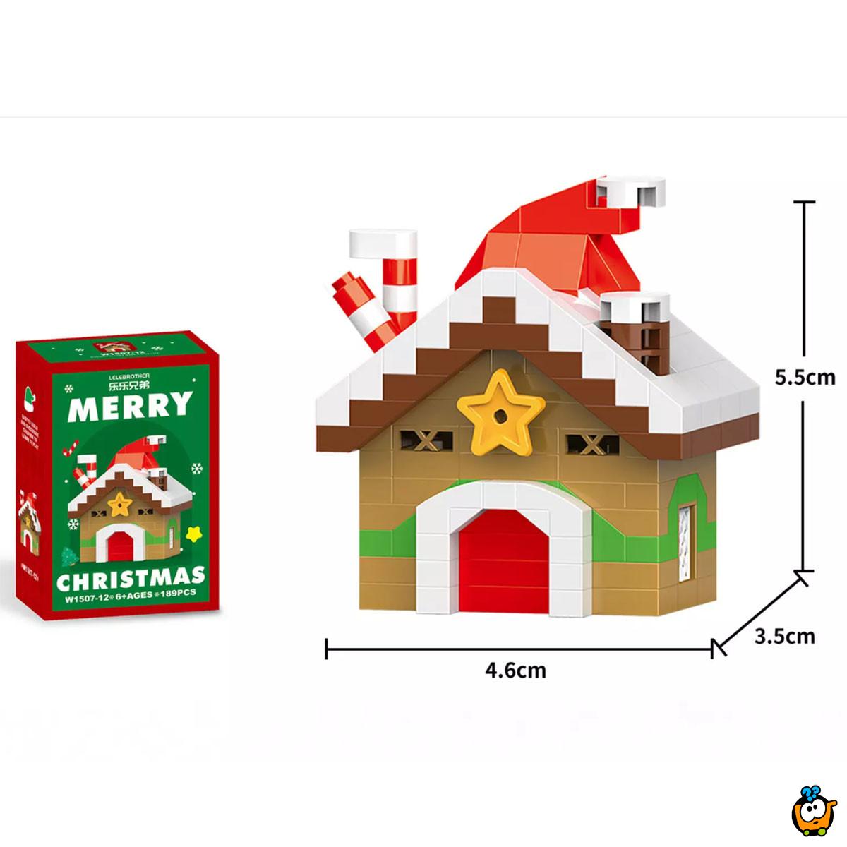 Praznična kućica od kockica - 189 delova radosti