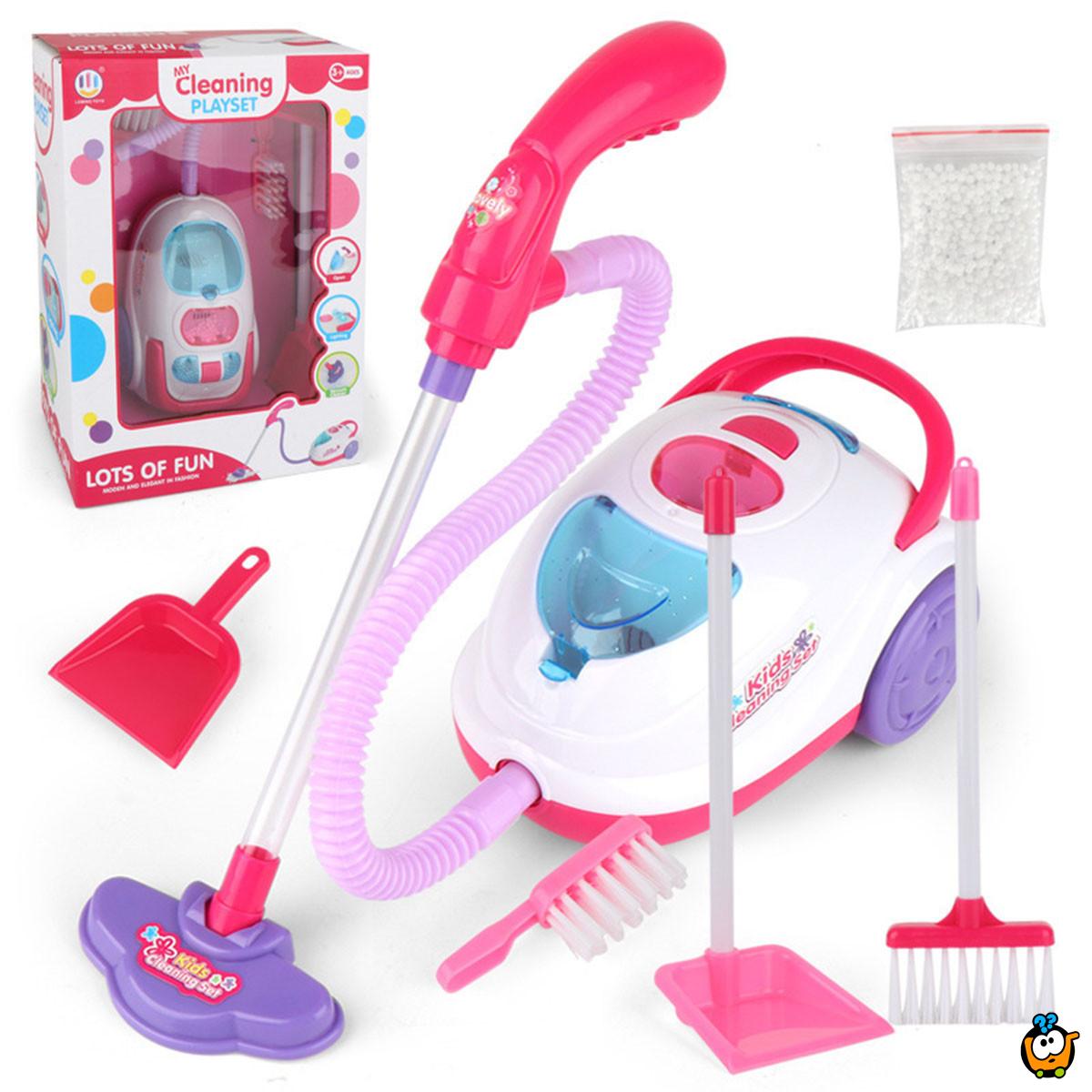 Dečiji usisivač sa kompletom za čišćenje