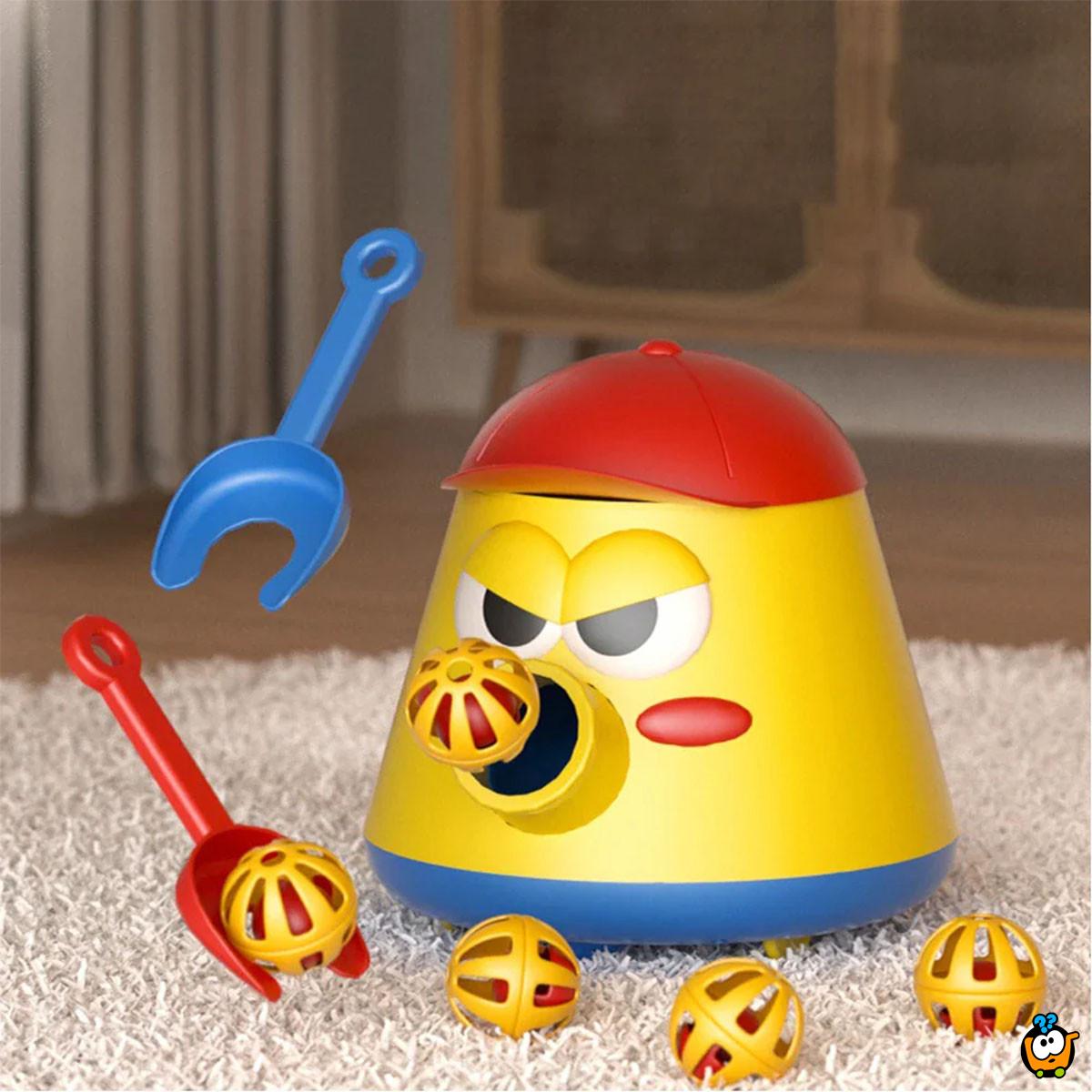 Mega interaktivni set za decu - Rotacioni automobil + sakupljač loptica