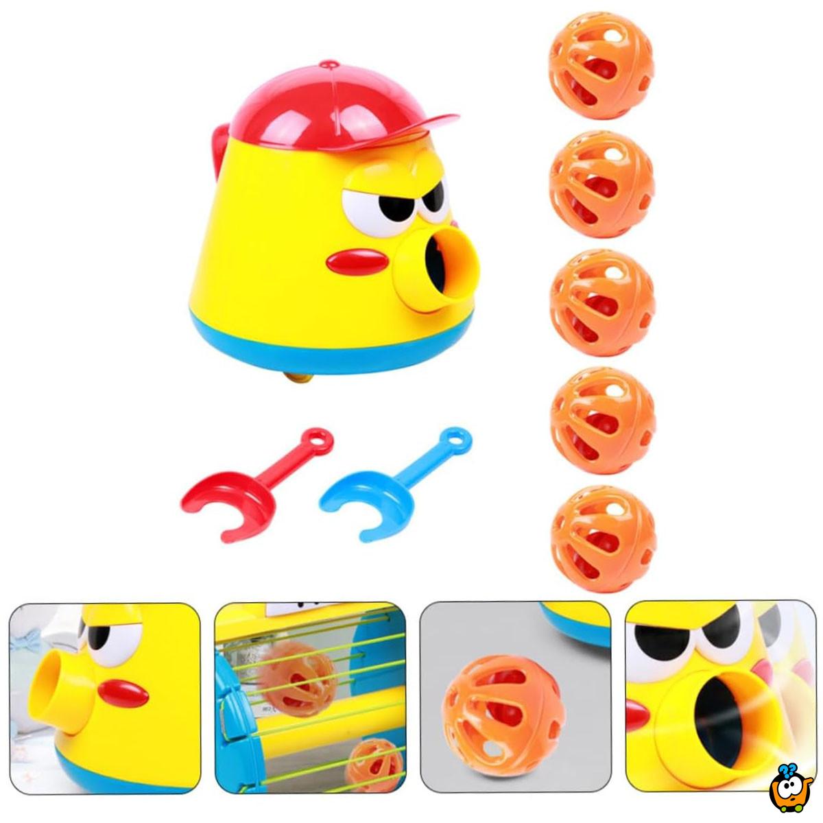 Mega interaktivni set za decu - Rotacioni automobil + sakupljač loptica