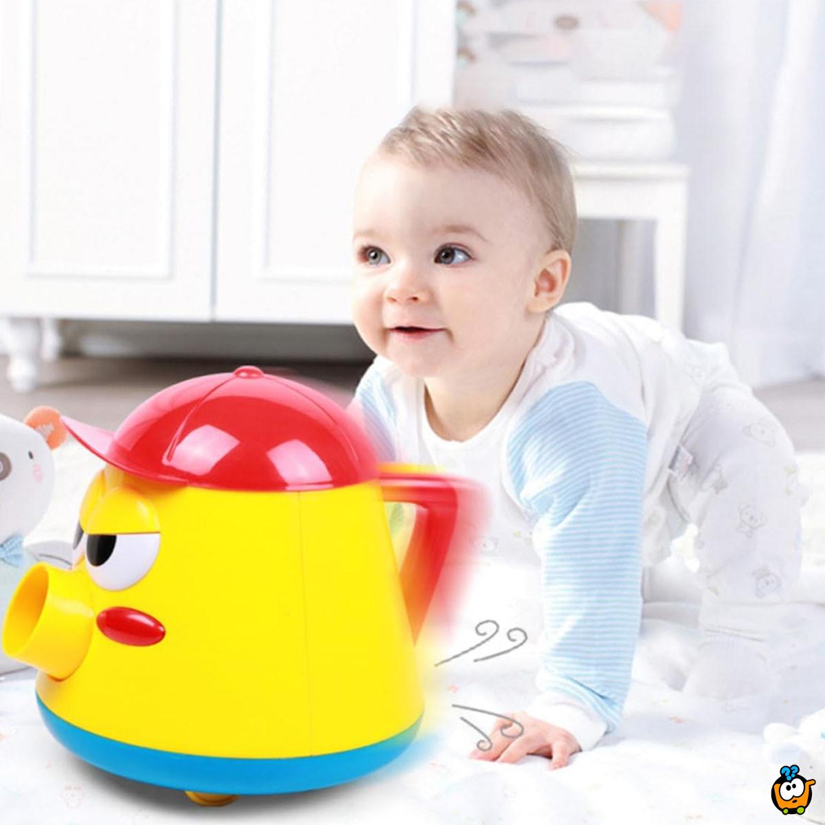 Mega interaktivni set za decu - Rotacioni automobil + sakupljač loptica