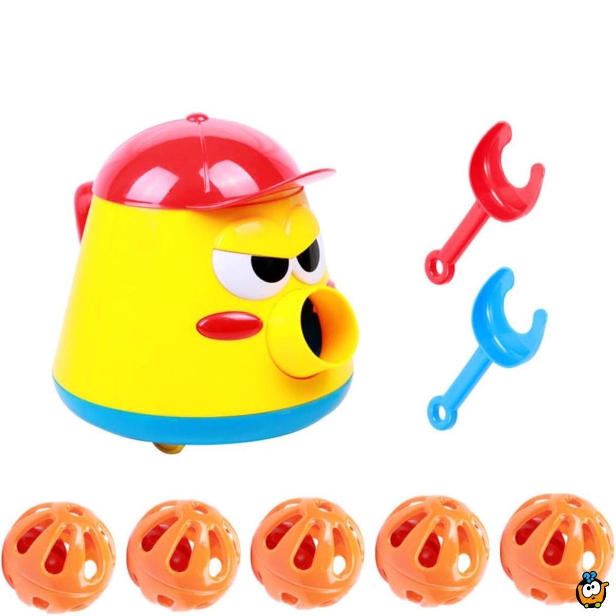 Mega interaktivni set za decu - Rotacioni automobil + sakupljač loptica