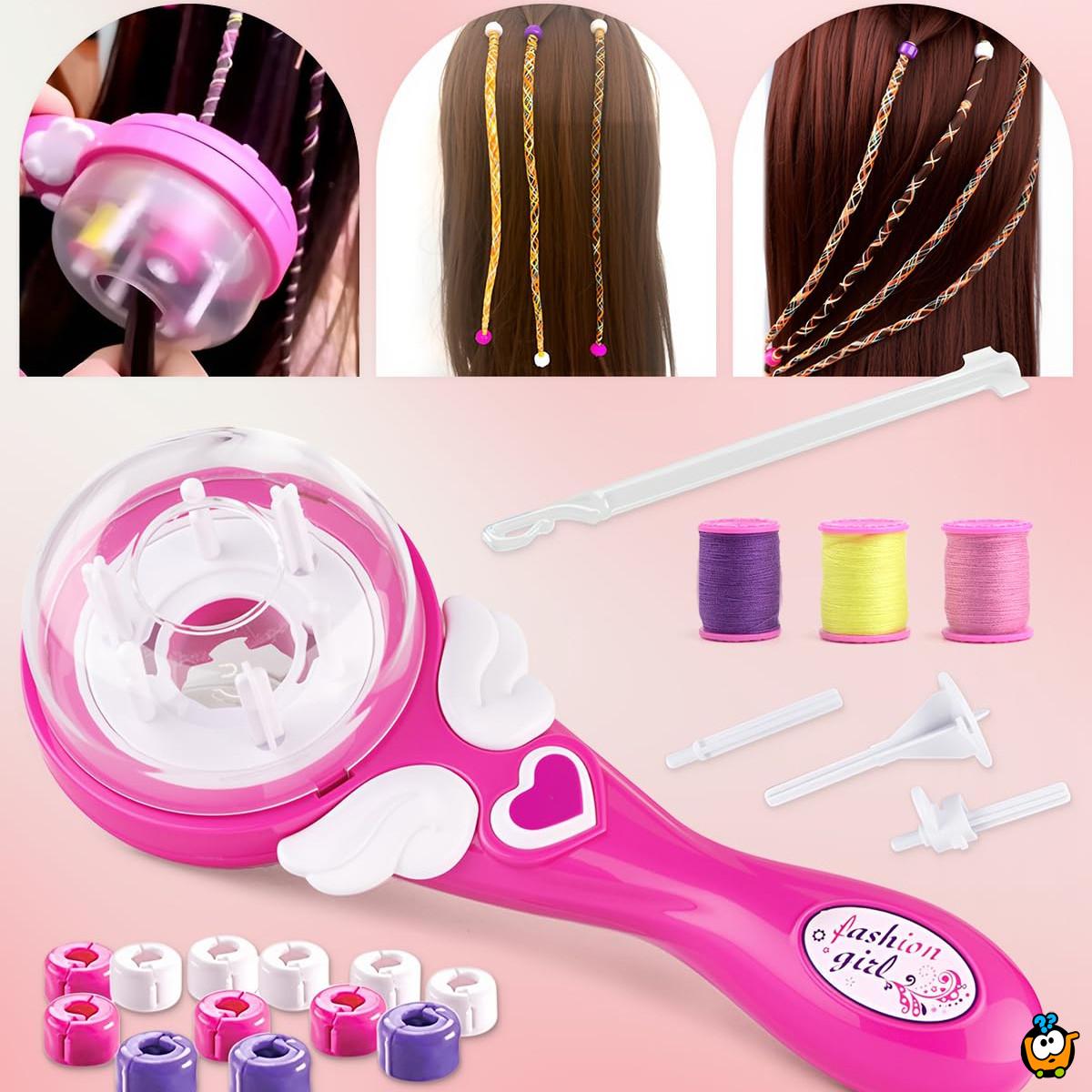 Princess Braid – Čarobni aparat za zabavno pletenje kose