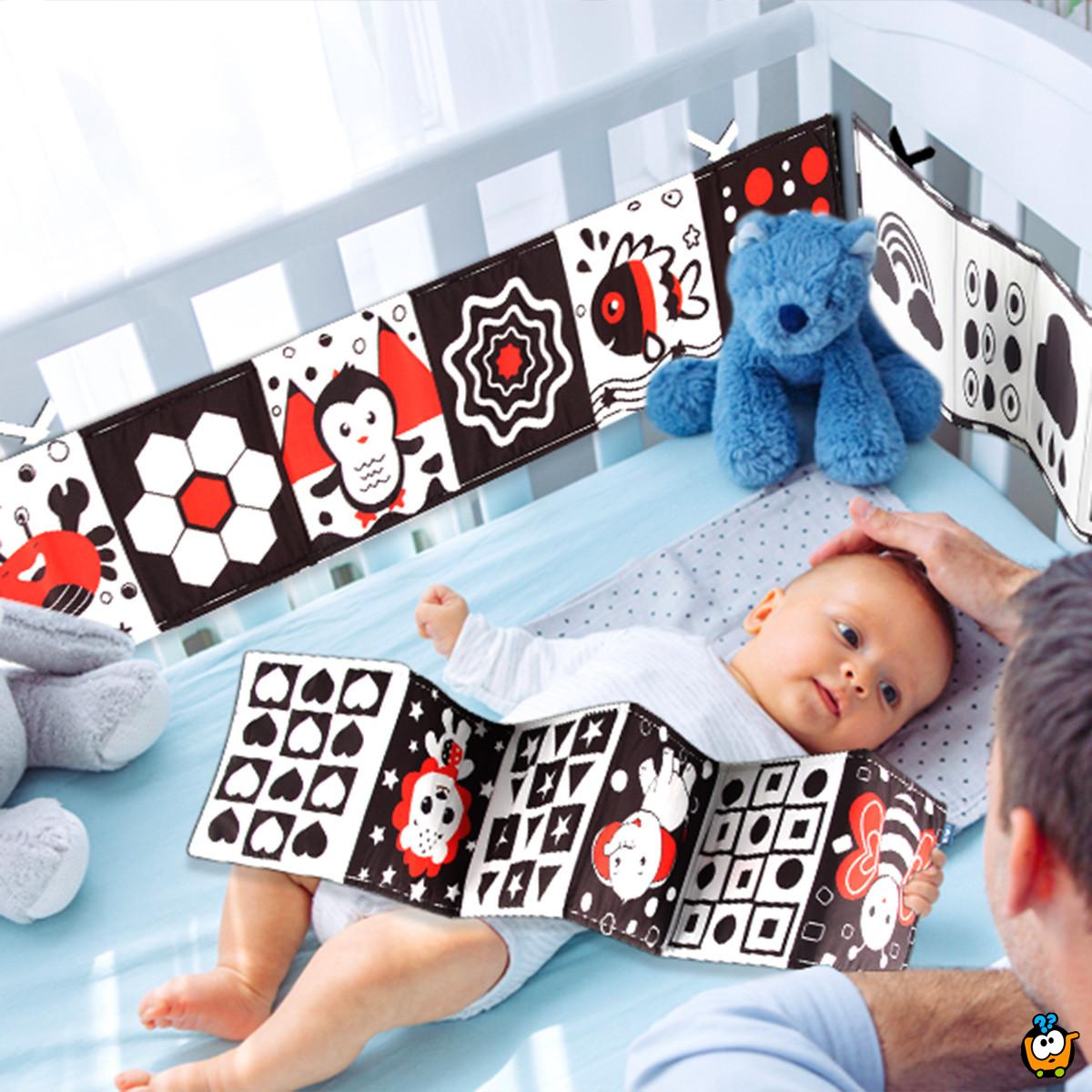 Baby Vision Fence - kontrastna razvojna ogradica za krevetac