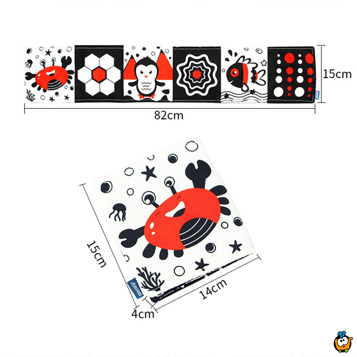 Baby Vision Fence - kontrastna razvojna ogradica za krevetac