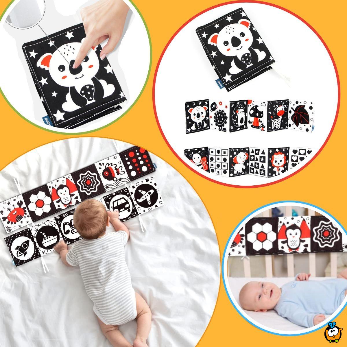 Baby Vision Fence - kontrastna razvojna ogradica za krevetac