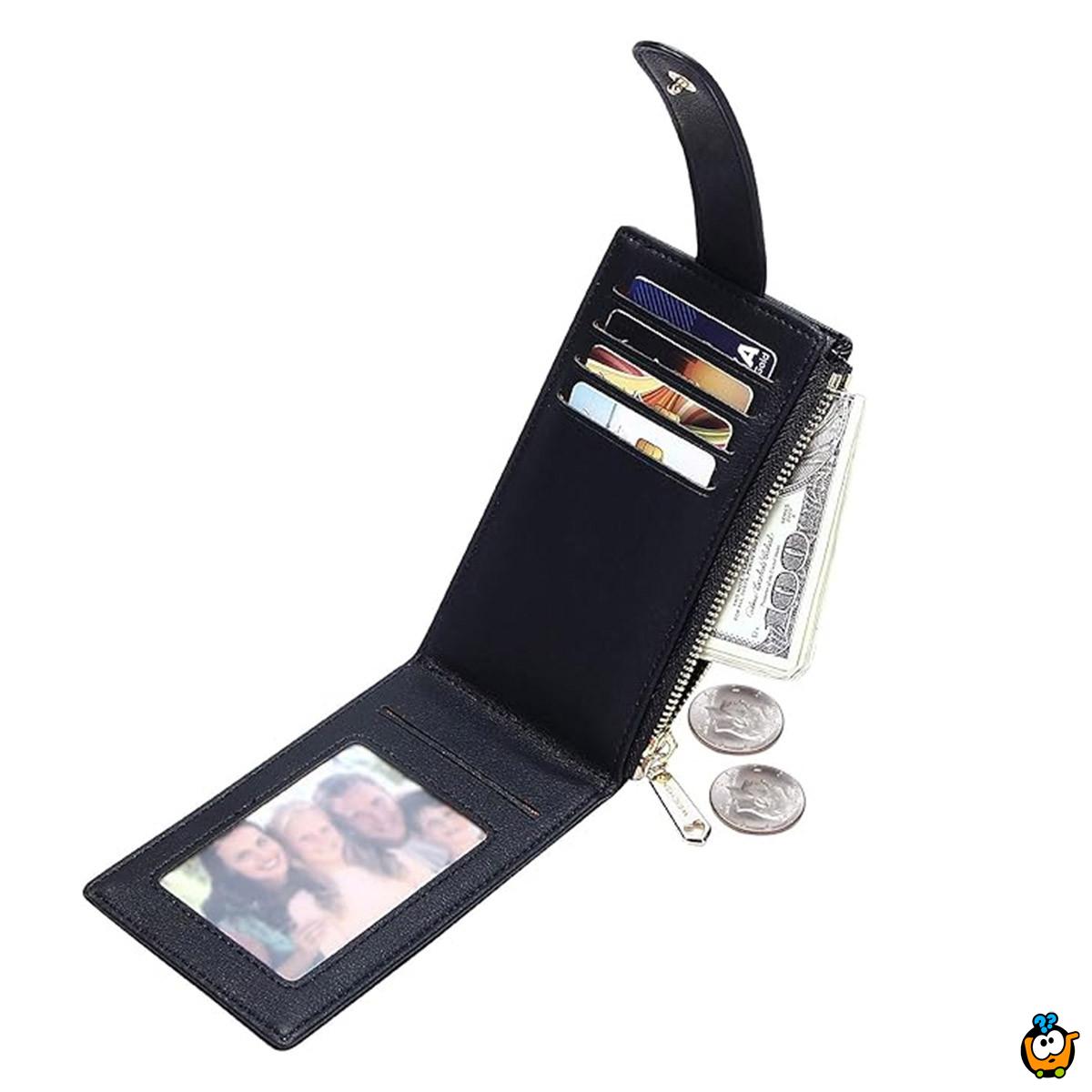 Elegantni RFID novčanik sa kopčom za kaiš - stil, funkcionalnost i sigurnost