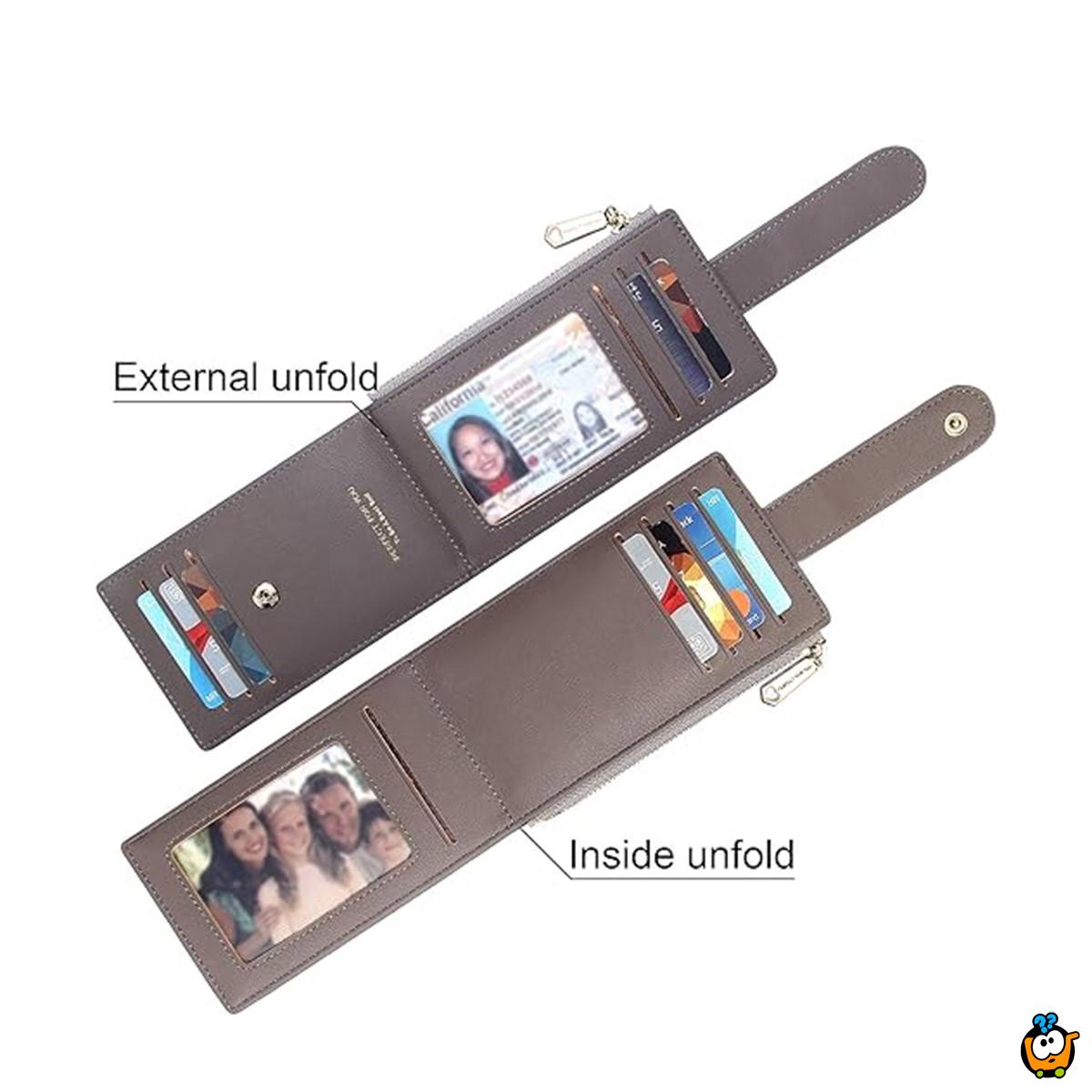 Elegantni RFID novčanik sa kopčom za kaiš - stil, funkcionalnost i sigurnost