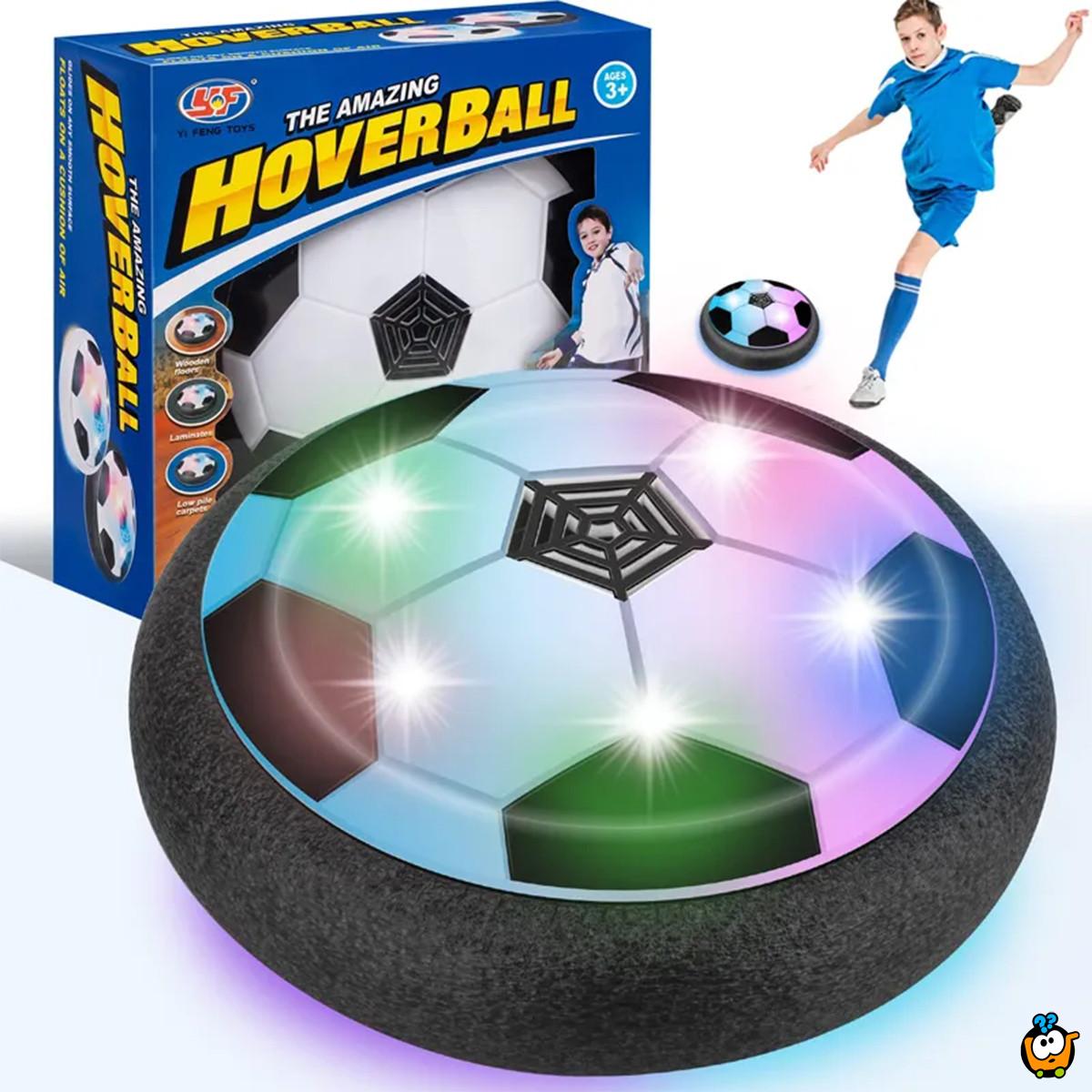 Hover Ball crveno-bela lebdeća fudbalska lopta za najbolju igru u kući