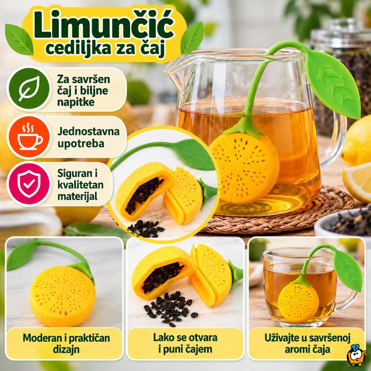 Lemon Twist - Limunčić cediljka za savršen čaj