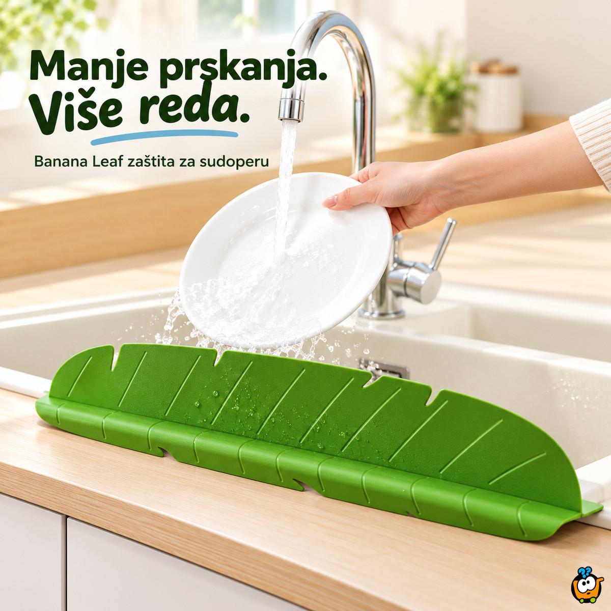 Banana Leaf - Barijera za zaštitu od prskanja vode u kuhinji