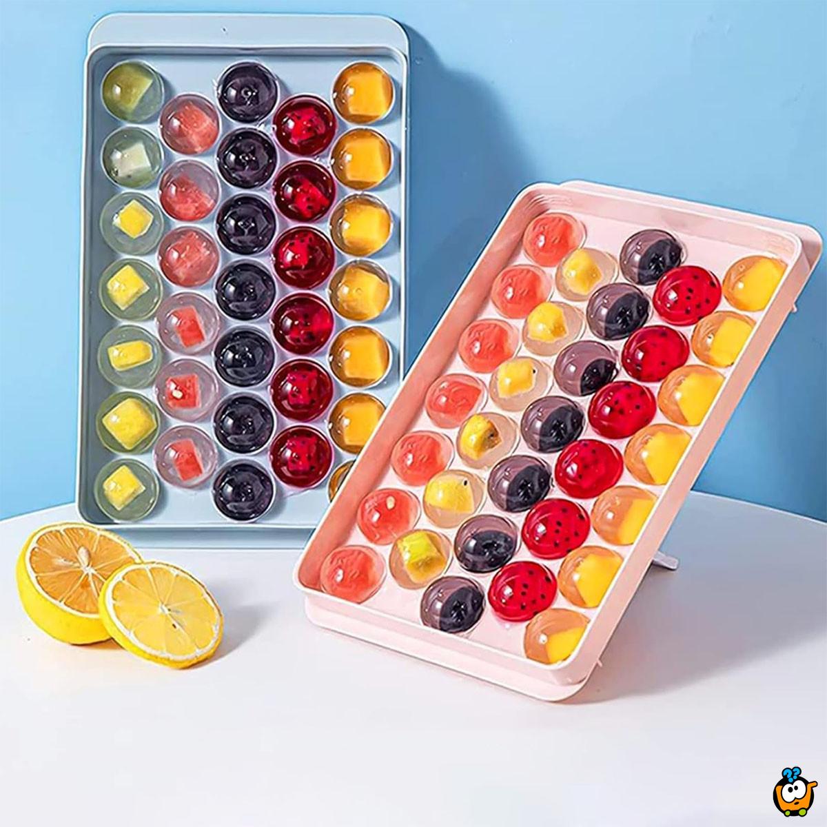 LED KUGLE – kalup za 33 kuglice leda