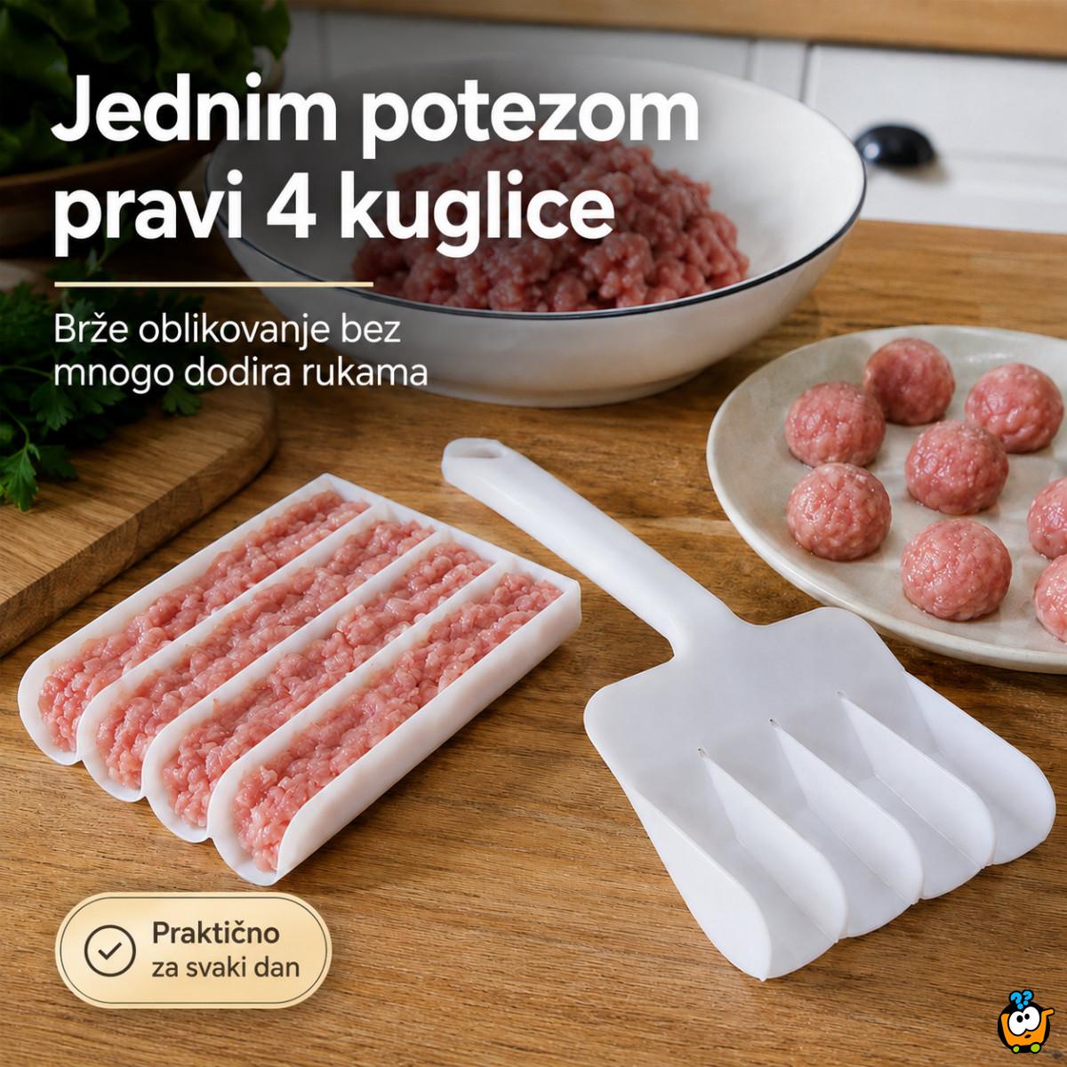 Kalup za ćufte – brže, lakše i urednije kuglice