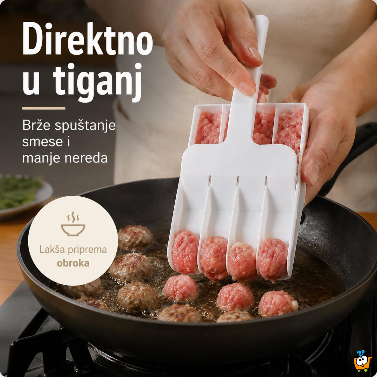 Kalup za ćufte – brže, lakše i urednije kuglice