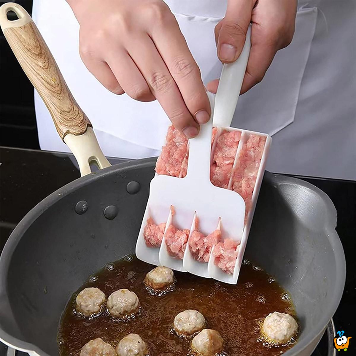 Kalup za ćufte – Napravite kuglice 4x brže 