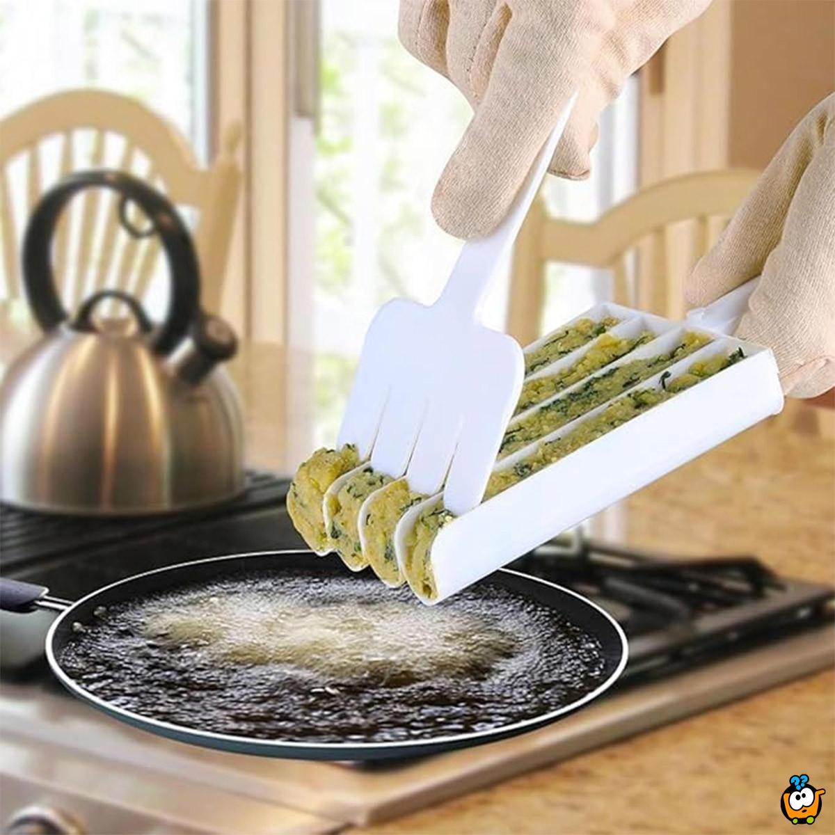 Kalup za ćufte – Napravite kuglice 4x brže 