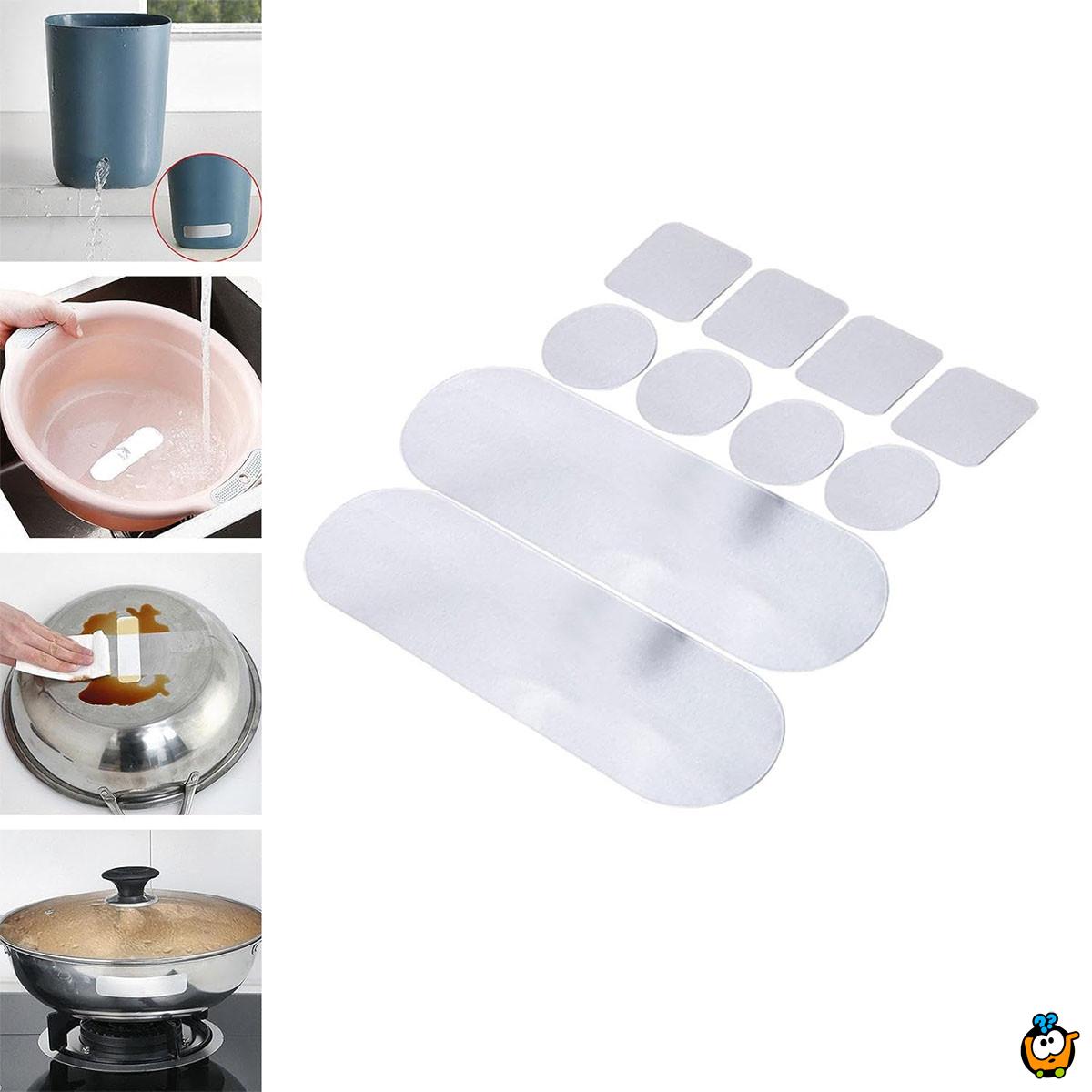 Aluminijumski flasteri za reparaciju šerpi