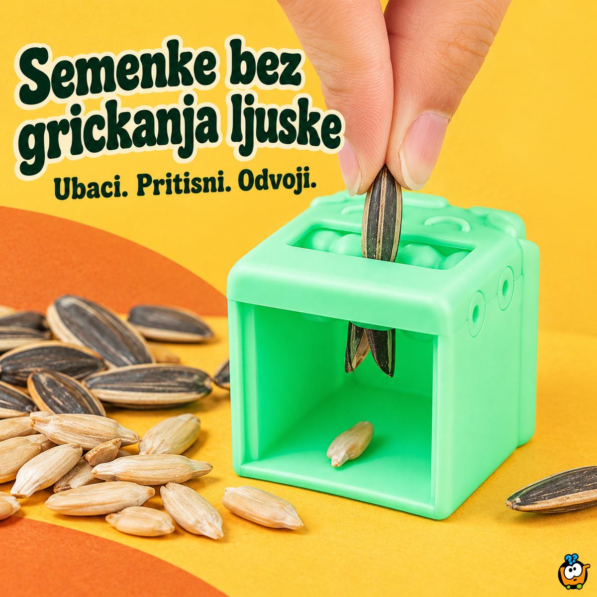 Aparat za odvajanje ljuski suncokreta i semenki