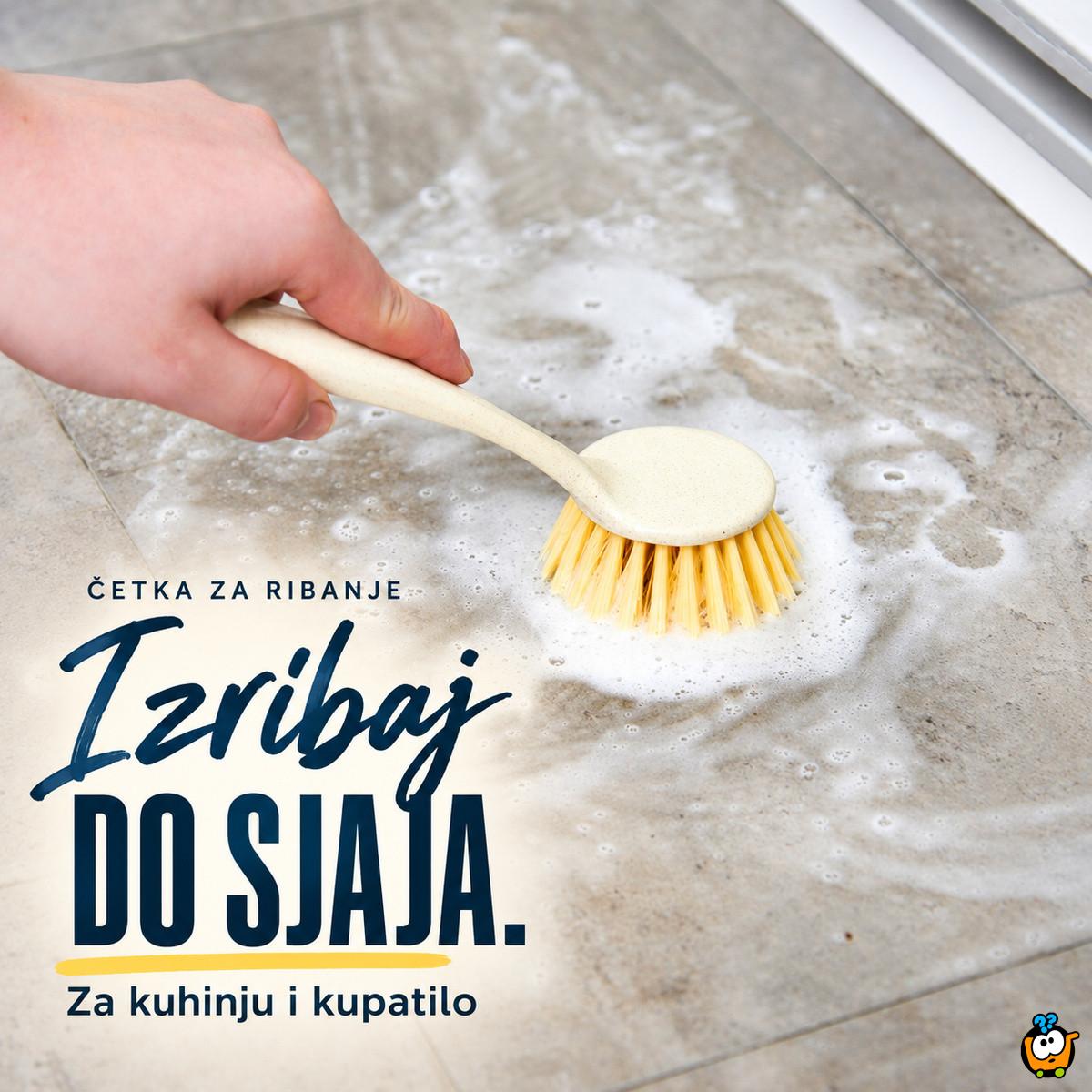 Četka za ribanje sa drškom - za lako pranje površina