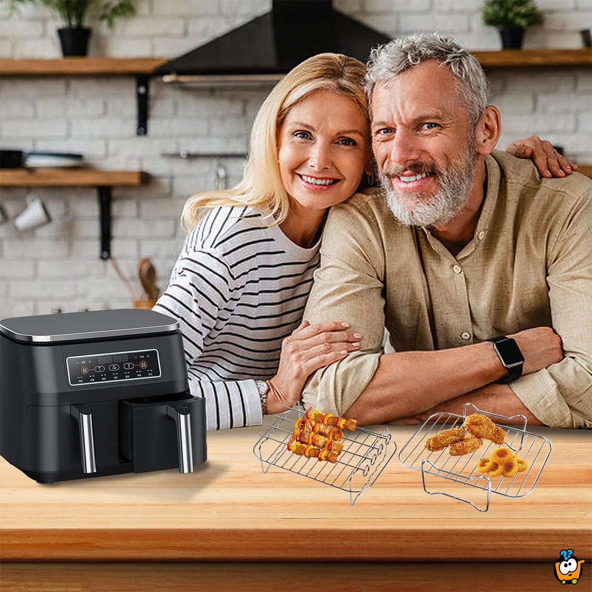 Ovalna rešetka za brzu pripremu jela u air fryer-u