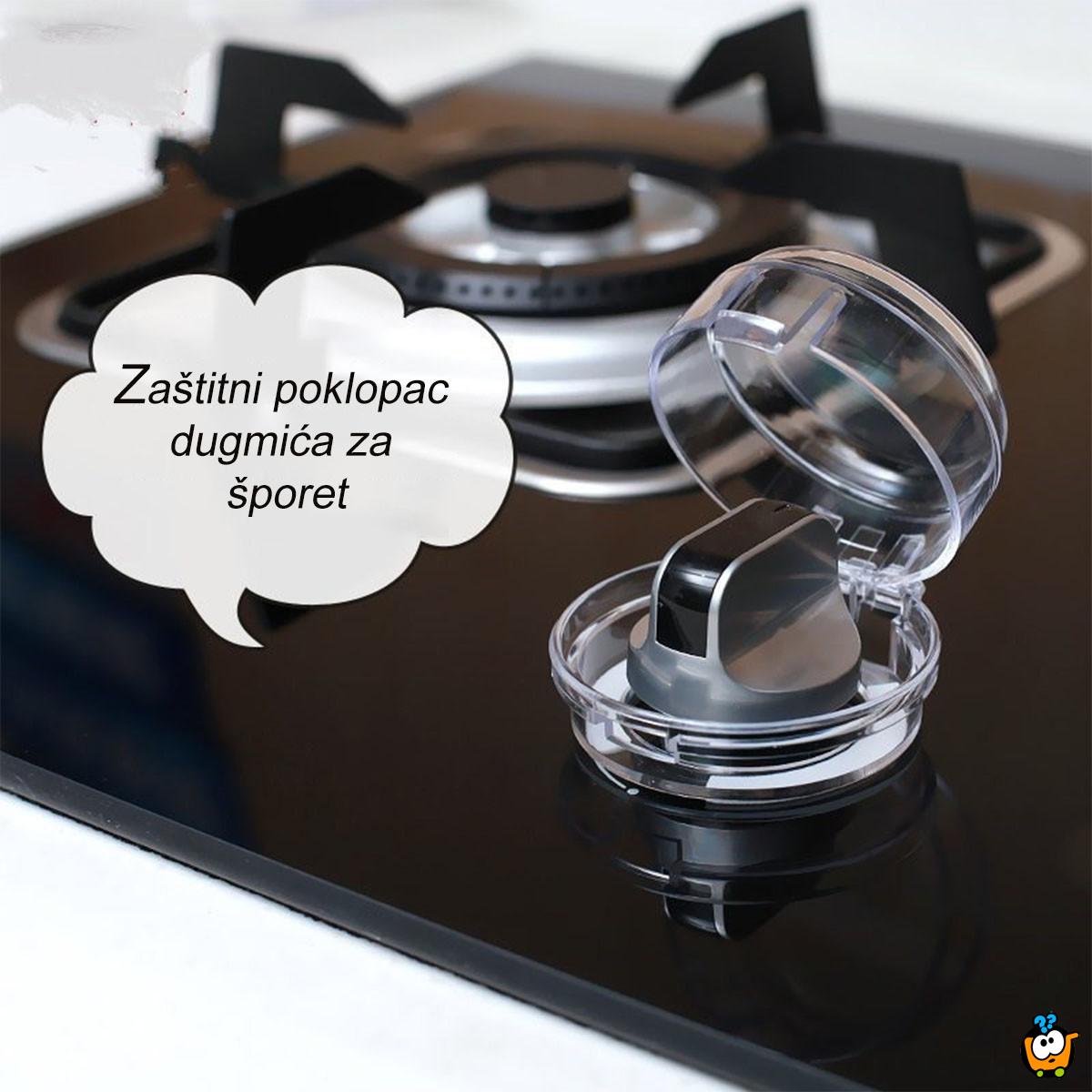 Zaštitni poklopac dugmića za šporet