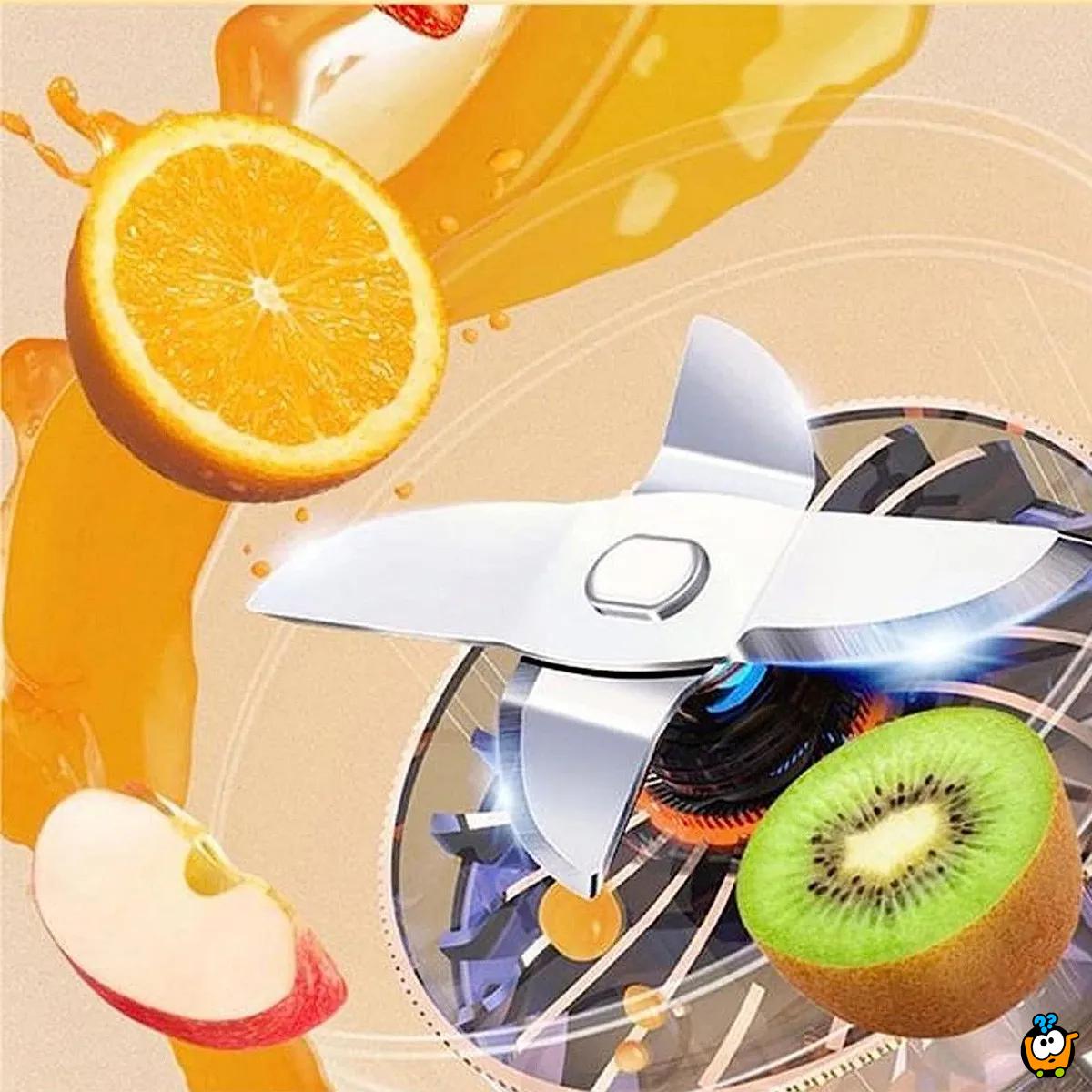 BlendVibe - Prenosivi blender u flaši za čarobne voćne napitke