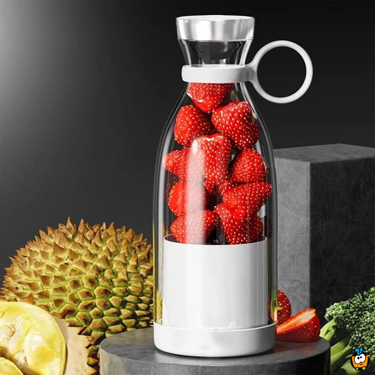 BlendVibe - Prenosivi blender u flaši za čarobne voćne napitke